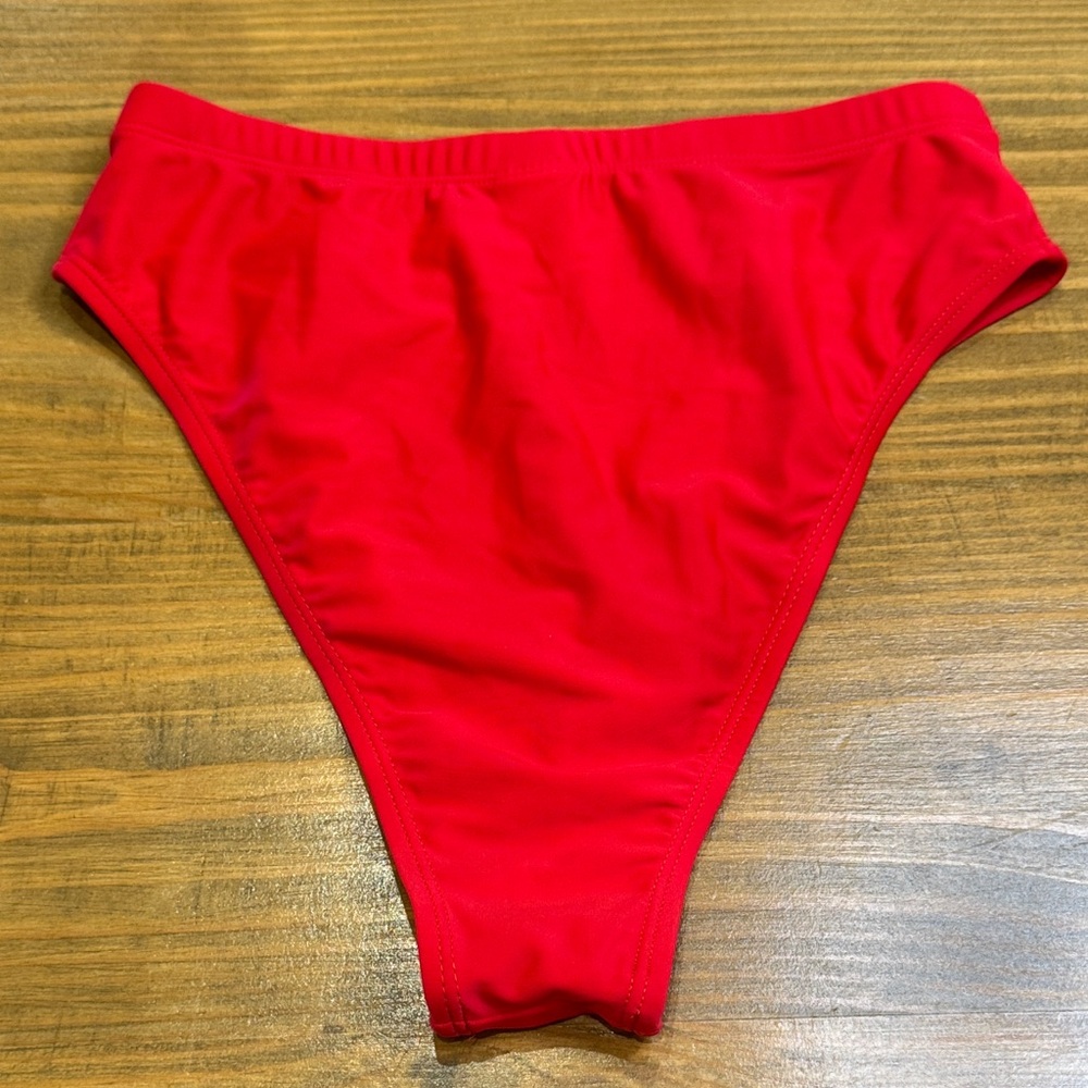 NWOT - Red Women's Swim Bottom - Picture 3 of 5